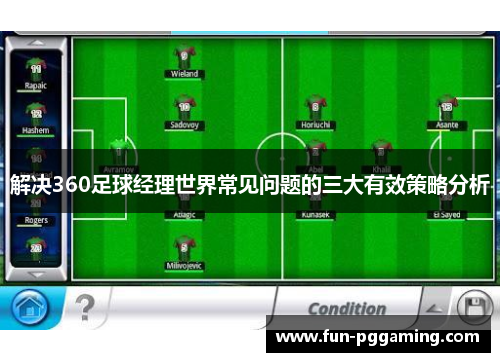 解决360足球经理世界常见问题的三大有效策略分析 解决360足球经理世界常见问题的三大有效策略分析